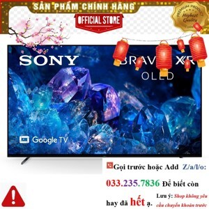 Google Tivi OLED Sony 4K 77 inch XR-77A80K