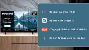 Google Tivi Panasonic 4K 55 Inch TH-55MX650V