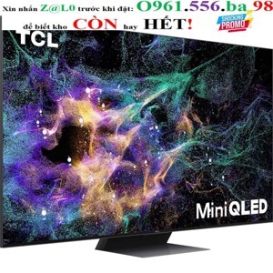 Google Tivi MiniLed QLED TCL 4K 65 inch 65C845