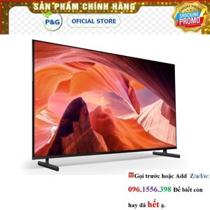 Google Tivi Sony 4K 75 inch KD-75X80L