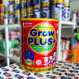 Sữa bột Nutifood Grow plus+ suy dinh dưỡng - 1.5kg (dành cho trẻ suy dinh dưỡng và thấp còi)