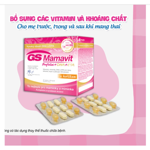 Gs mamavit - bổ sung vitamin, dha cho mẹ bầu