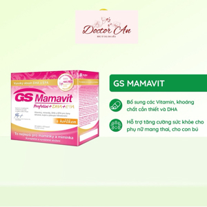 Gs mamavit - bổ sung vitamin, dha cho mẹ bầu