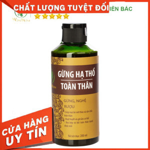 Gừng hạ thổ toàn thân Wonmom 200ml