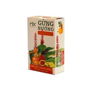 Gừng nướng gấc mật ong Nam Xanh 120gr