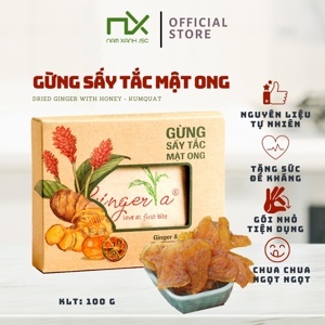 Gừng sấy tắc mật ong Nam Xanh 40g