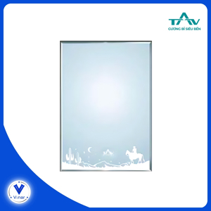 Gương bỉ TAV 704A (45 x 60)