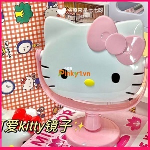 Gương để bàn Hello Kitty