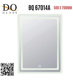 Gương đèn LED Đình Quốc 67014A 50 x 70 cm