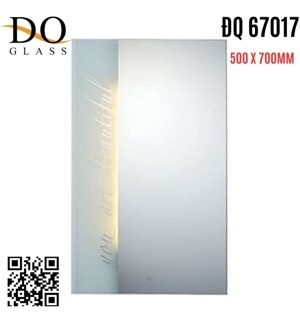 Gương phòng tắm Đình Quốc DQ 67017 -50x70