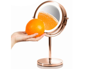 Gương tròn trang điểm để bàn 2 mặt RIO MMST