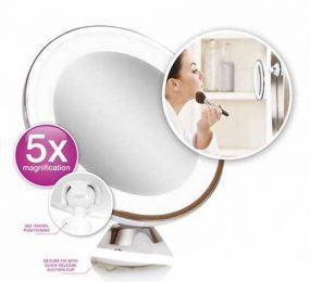 Gương tròn trang điểm gắn đèn Led Rio MMSU