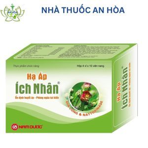 Thực phẩm chức năng giúp hạ huyết áp Hạ Áp Ích Nhân