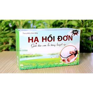 Thực phẩm chức năng giúp hạ huyết áp Hạ hồi đơn