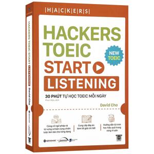 Hackers Listening - Hackers TOEIC Start Listening (Kèm 1 Đĩa Mp3)