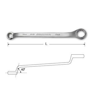 Hai đầu vòng Crossman 96-137 14mm (Xám)