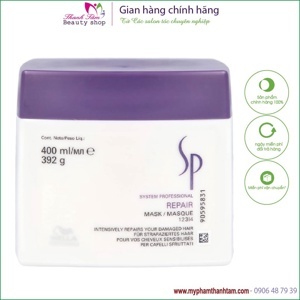 Hấp dầu chữa trị tóc khô xơ hư tổn Wella SP Repair Mask 400ml