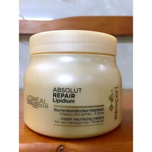 Hấp dầu phục hồi tóc hư tổn L'oreal Absolute Repair Lipidium - 500ml