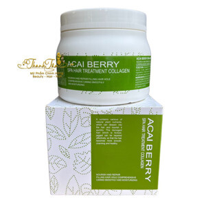 Hấp dầu phục hồi tóc hư tổn siêu mượt Collagen Acai Beauty - 500ml
