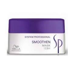 Hấp dầu siêu mượt cho tóc thẳng SP Wella Smoothen Mask - 200ml