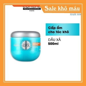 Hấp dầu suôn mượt tóc khô L'oreal Hair Spa Deep Nourishing - 500ml