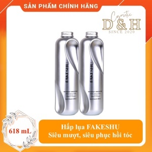 Hấp tóc phủ lụa tơ tằm Fakeshu - 618 ml