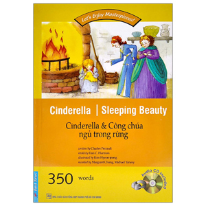 Happy Reader: Cinderella & Công chúa ngủ trong rừng (Kèm CD) - Nhiều Tác Giả