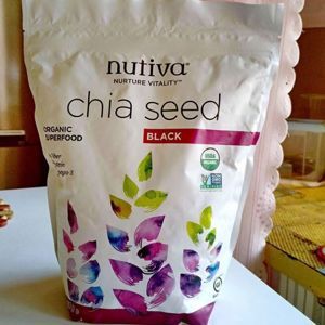 Hạt chia đen Hỗ Trợ Sức Khỏe Tim Mạch Giảm Cân Seed Black Nutiva  - 907 g