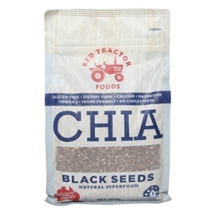 Hạt chia Red Tractor Foods Black Seeds 500g