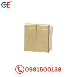 Hạt công tắc kép 1 chiều DOBO A70-88715