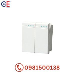 Hạt công tắc kép 1 chiều DOBO A50-88515