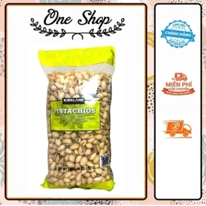 Hạt dẻ cười Kirkland Signature California Pistachios 1.36kg