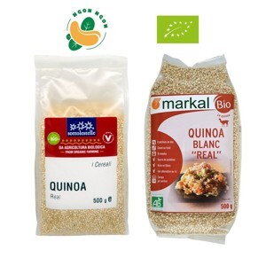 Hạt diêm mạch Quinoa trắng hữu cơ Markal 500g