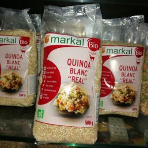 Hạt diêm mạch Quinoa trắng hữu cơ Markal 500g