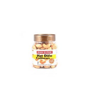 Hạt điều chiên không muối Dan D Pak 215g