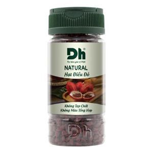 Hạt điều màu đỏ Natural Dh Foods hũ 50g