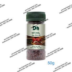 Hạt điều màu đỏ Natural Dh Foods hũ 50g