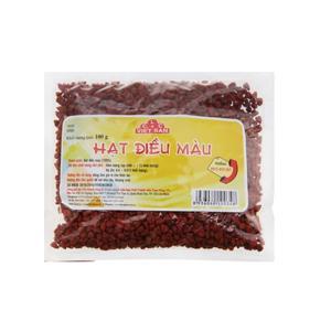 Hạt điều màu Việt San gói 100g