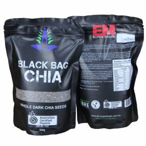 Hạt Chia EM Super Foods Úc đen 500g