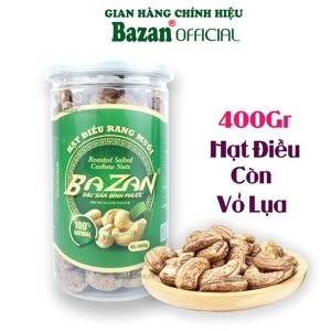 Hạt điều rang muối BaZan hộp 400g