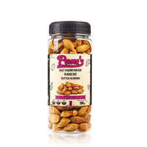 Hạt hạnh nhân rang bơ Pam’s - 250g