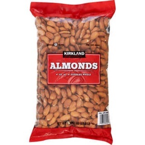 Hạt hạnh nhân sấy khô không muối Kirkland Signature Almonds - 1.36 kg