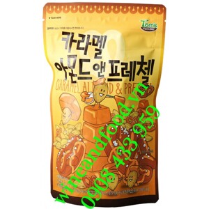 Hạt hạnh nhân tẩm caramel Tom's Farm 210g