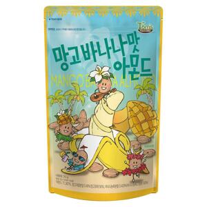 Hạt hạnh nhân tẩm chuối xoài Tom's Farm 210g