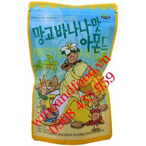 Hạt hạnh nhân tẩm chuối xoài Tom's Farm 210g