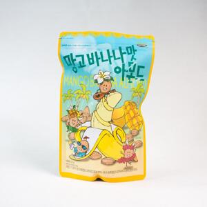 Hạt hạnh nhân tẩm chuối xoài Tom's Farm 210g