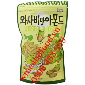 Hạt Hạnh Nhân Tẩm Vị Wasabi Toms Farm 210g