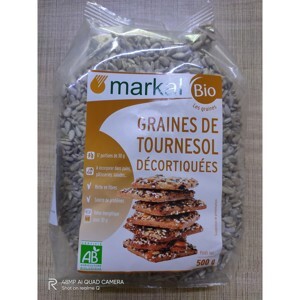 Hạt hướng dương hữu cơ Markal 500g