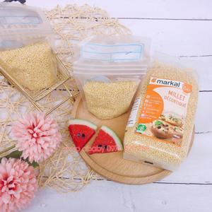 Hạt kê hữu cơ đã bóc vỏ Markal gói 500g