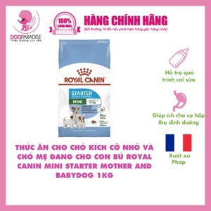 Hạt khô Royal Canin Mini Starter 1kg